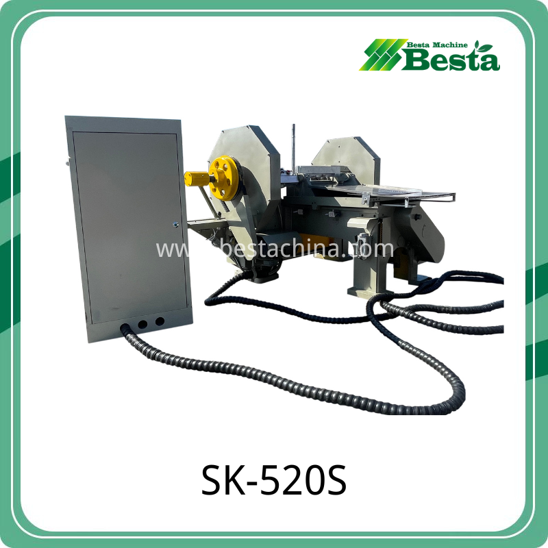 SK-520S High Precision Card Servo Wood Rotary Cutting Machine (CNC Type）