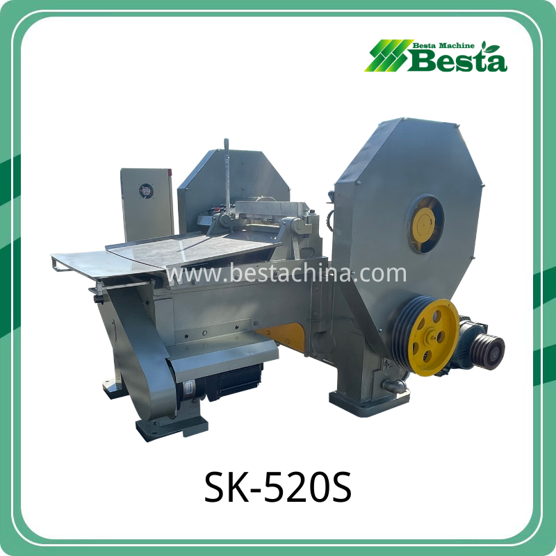 SK-520S High Precision Card Servo Wood Rotary Cutting Machine (CNC Type）