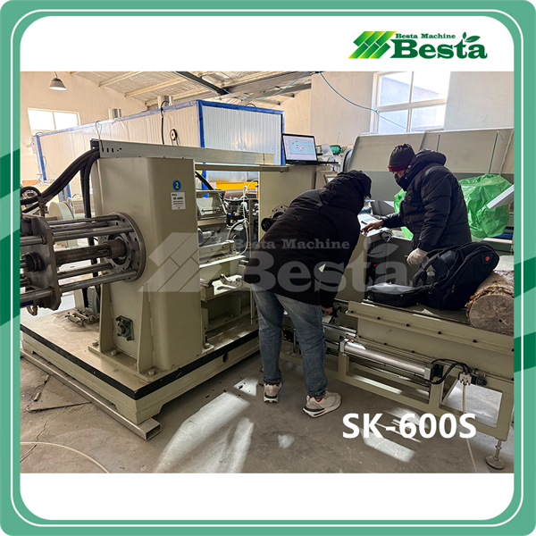 CNC Wood Rotary Cutting Machine for Coffee Stirring Line
