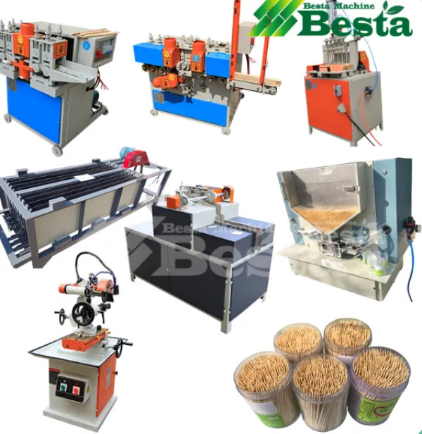 Complete Wooden Toothpick Production Line & Factory Setup Guide