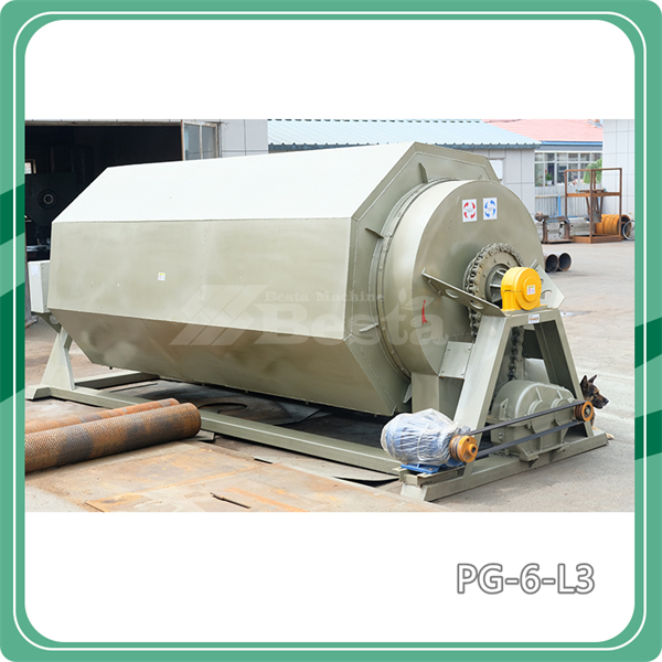 PG-6-L3 Disposable Wooden Spoon Fork And Knife Polishing and Drying Machine