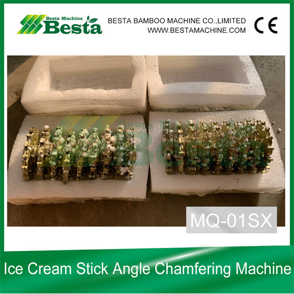 93MM Wooden Ice Cream Stick Chamfering Machine