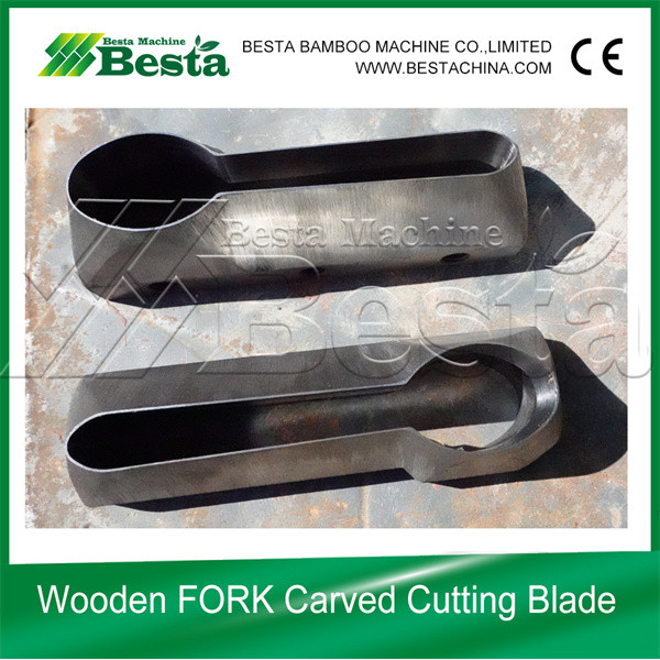 160MM Disposable Wooden Spoon Carved Cutting Blade