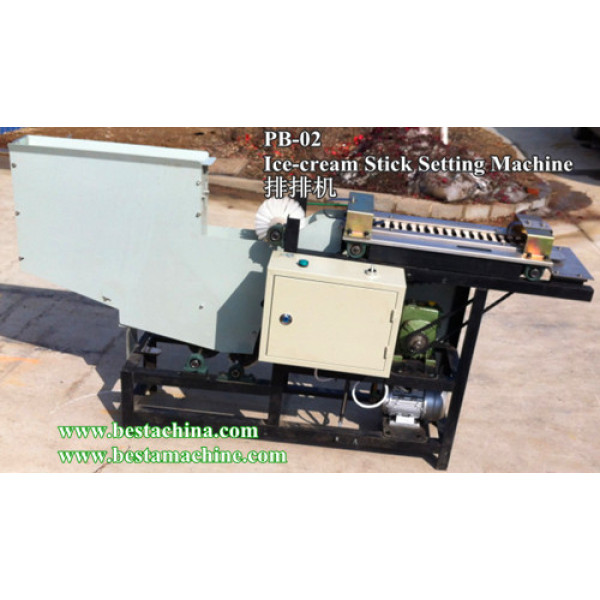 PB-02 Ice-Cream Stick Setting Machine