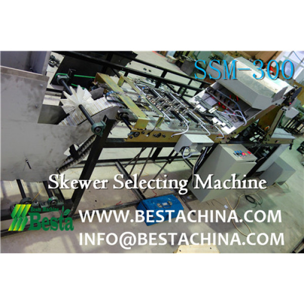 BBQ STICK quality control machine， selecting machine
