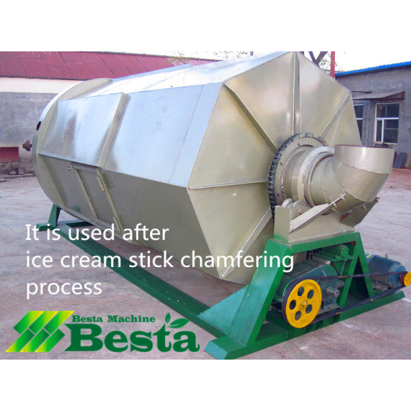 Tongue Depressor Stick Polishing And Dusts Removing Machine (Hig Quality)