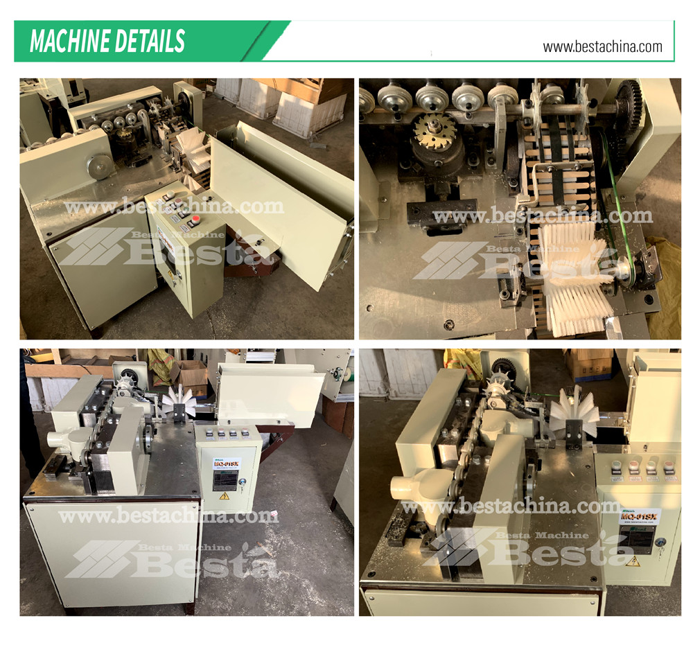 wooden ice cream stick chamfering machine