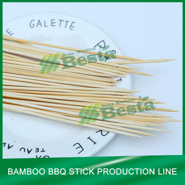 Bamboo BBQ Stick Making Machine (Whole Line) besta