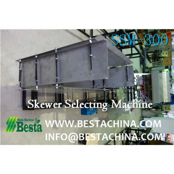 BBQ STICK quality control machine， selecting machine
