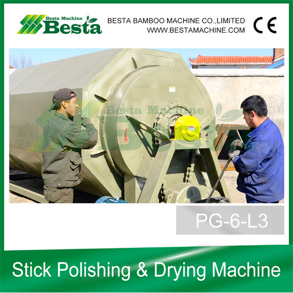 High Quality Wooden Tongue Depressor Stick Polishing Machine