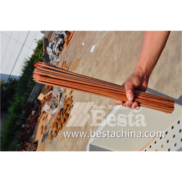 Wooden Skewer Making Machine, Round Wooden BBQ Stick Machine