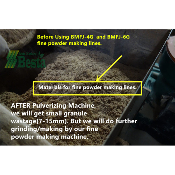 100 Mesh Bamboo Powder Making Machine