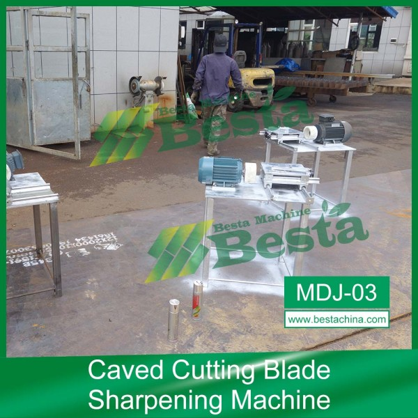 Caved Cutting Blade Sharpening Machine，Ice Cream Stick Making Machine