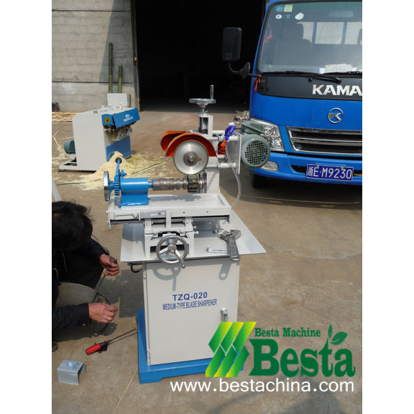 TZQ-020 Blade Grinding Machine, Bamboo BBQ Stick Machine