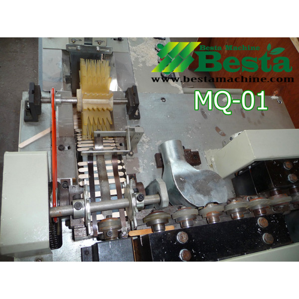 Ice cream Stick Chamfering Machine, Ice cream stick machine