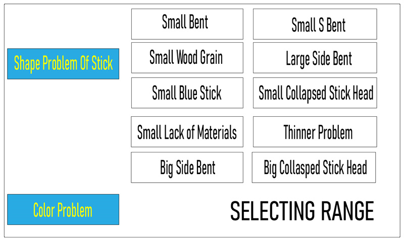 114MM ICE CREAM STICK SELECTING MACHINE