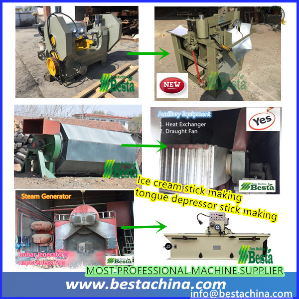 D400 Wood Rotary Cutting Machine, Ice-Cream Stick Machine
