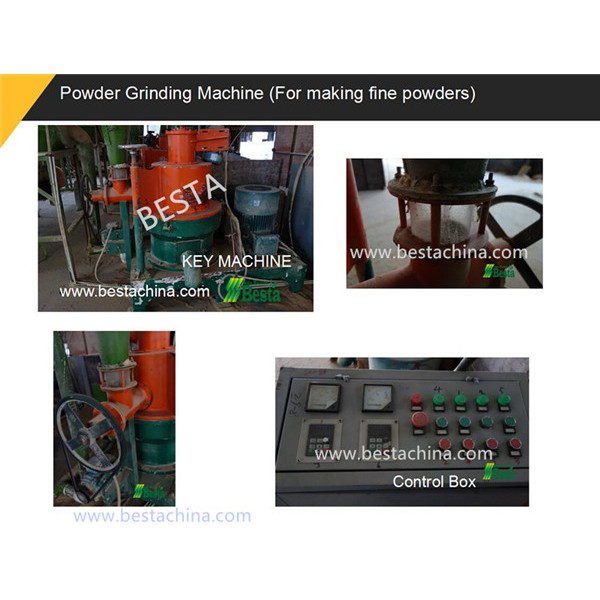 100 Mesh Bamboo Powder Making Machine
