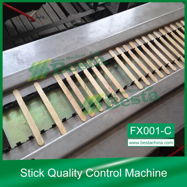 Stick Quality Control Machine，Ice Cream Stick Making Machine