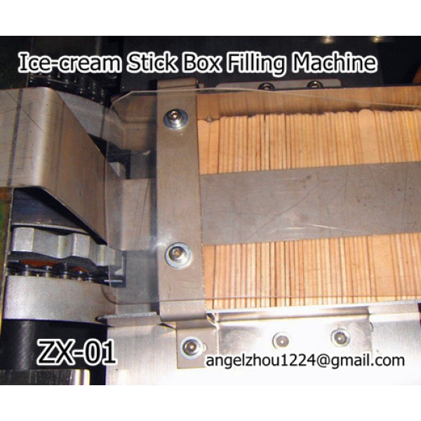 ZX-01 Ice-Cream Stick Box Filling Machine