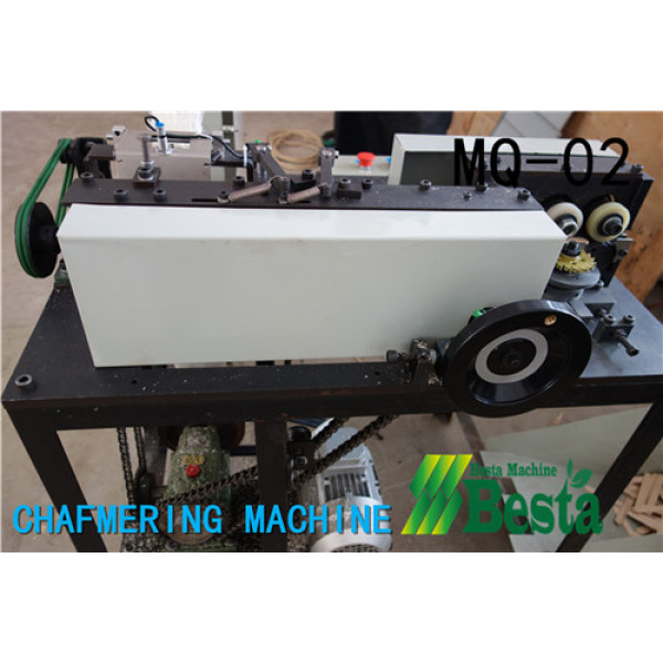TONGUE DEPRESSOR STICK CHAMFERING MACHINE, TONGUE DEPRESSOR STICK LINE