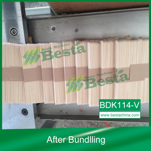 Ice-Cream Stick Bundlling Machine BDK114