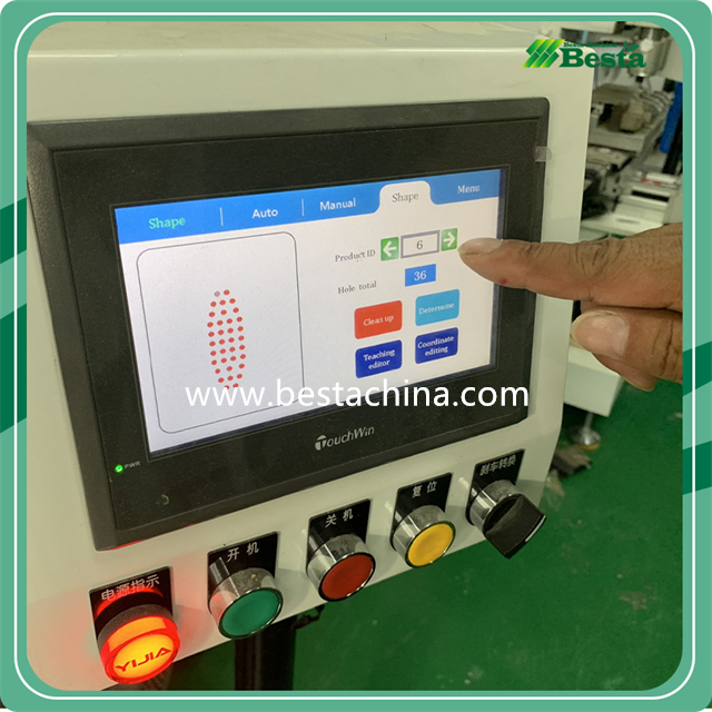 DKJ-1 Toothbrush Handle Drilling Machine, Bamboo Toothbrush Hole Drilling Machine