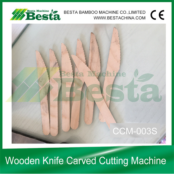 Disposable Wooden Knife Punching Cutter, Blade