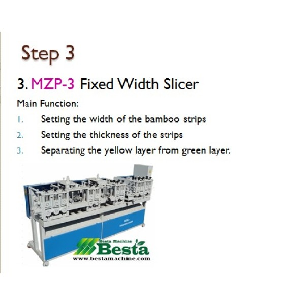 Bamboo Chopstick Making Machines