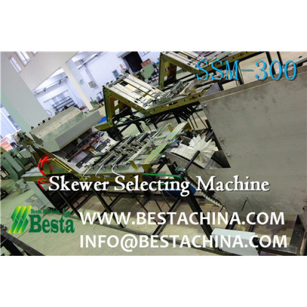 BBQ STICK quality control machine， selecting machine