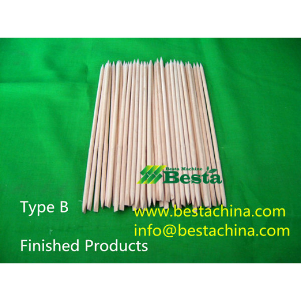 Wooden Manicure Stick Machine