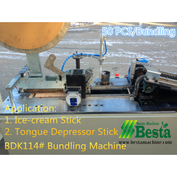 Ice-Cream Stick Bundlling Machine BDK114#