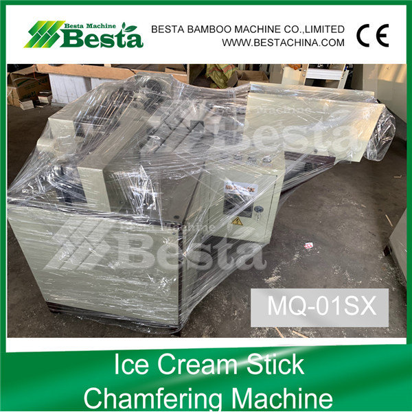 114MM Wooden Ice Cream Stick Chamfering Machine