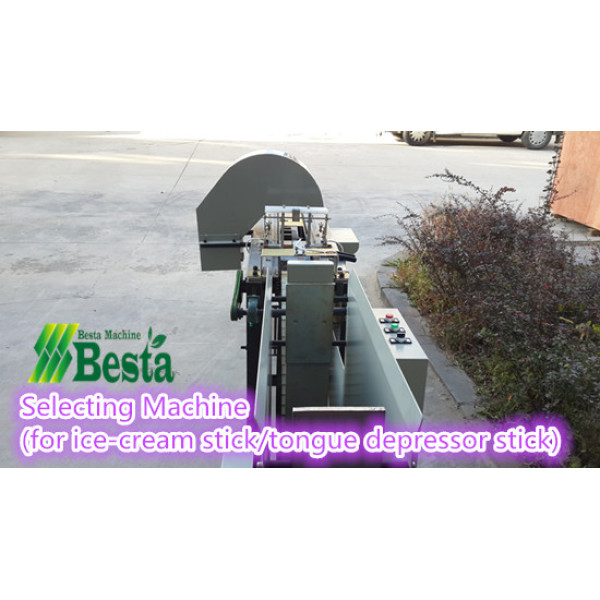 Ice-Cream Stick Selecting Machine (Quality Control)