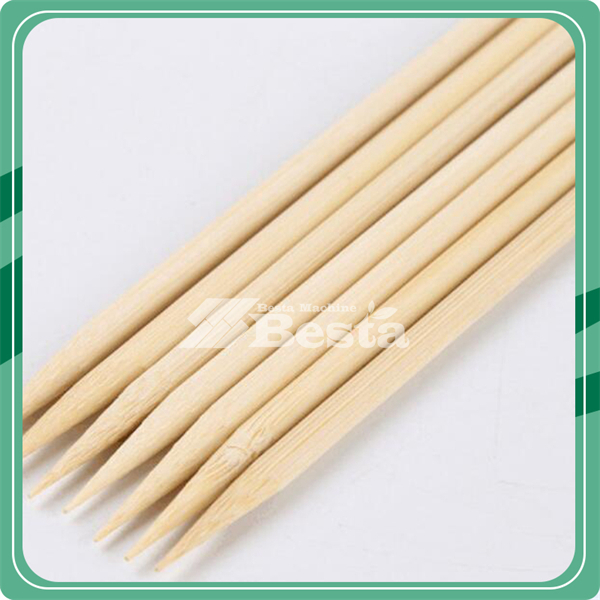 Bamboo BBQ Stick Making Machine Line, Skewer Making Machine