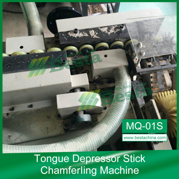 Tongue Depressor Stick Chamfering Machine，Ice Cream Stick Making Machine