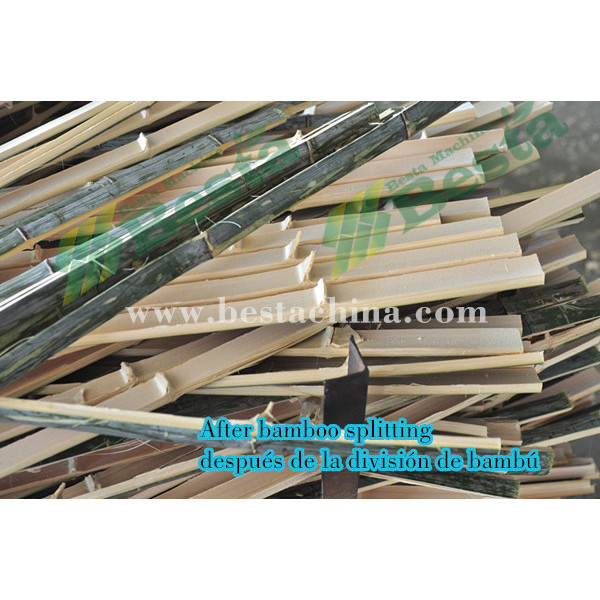 Bamboo Splitting Machine, Bamboo Toothpick Machine