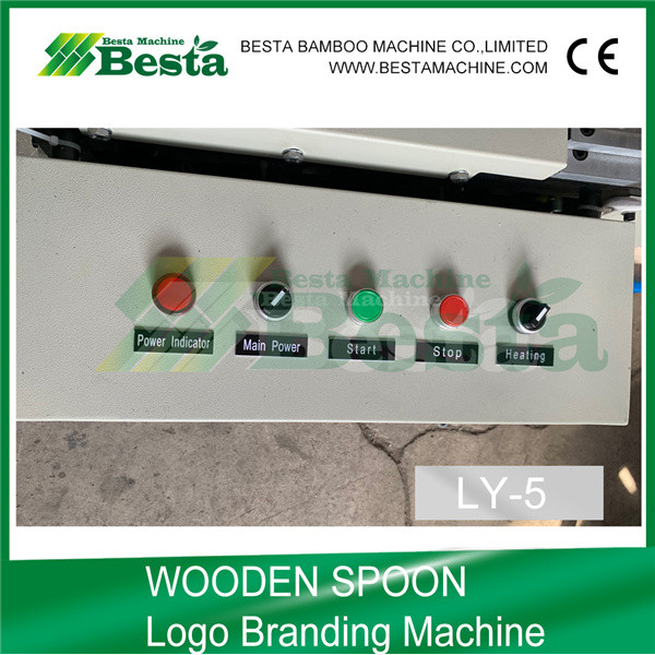 LY-5 Wooden Spoon Logo Branding Machine