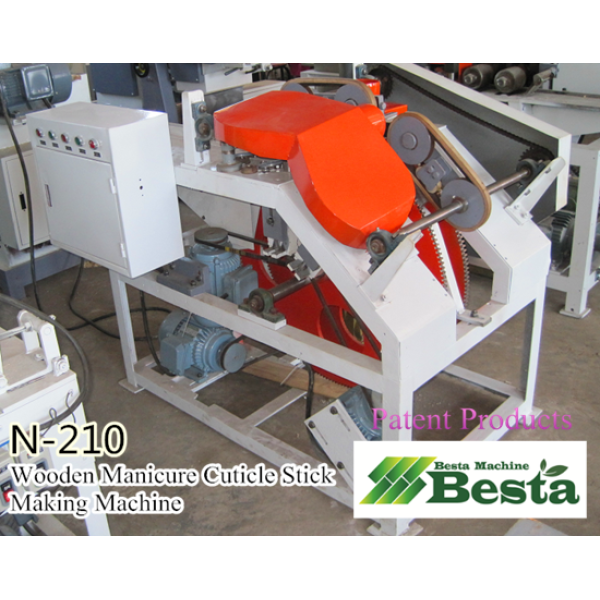 Wooden Manicure Stick Machine