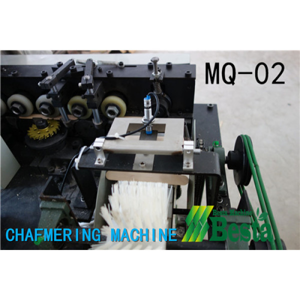 TONGUE DEPRESSOR STICK CHAMFERING MACHINE