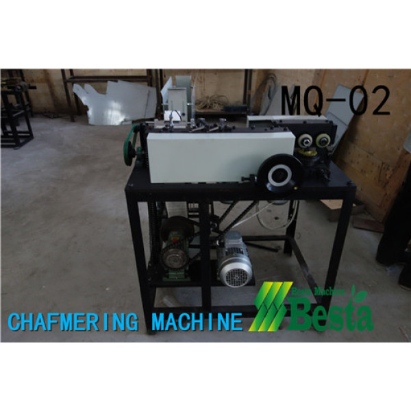 TONGUE DEPRESSOR STICK CHAMFERING MACHINE