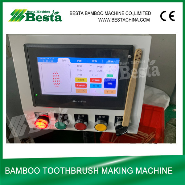 ZKJ-1 Bamboo Toothbrush Handle Drilling Machine