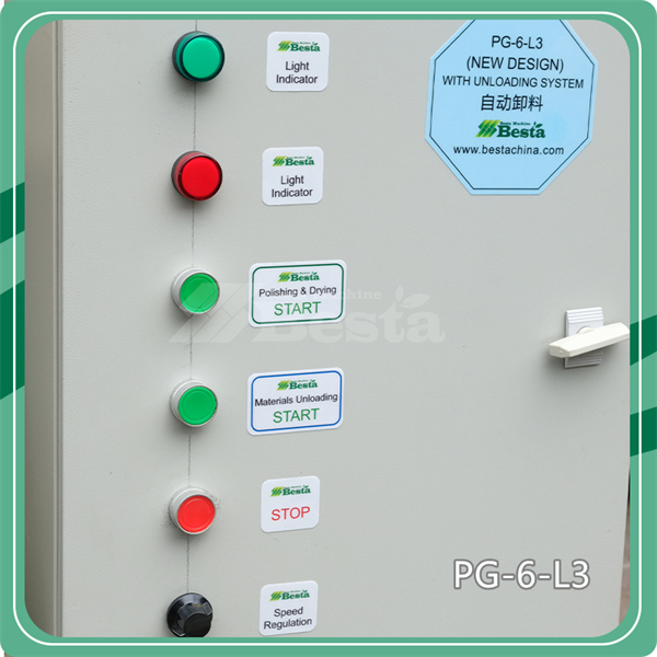 PG-6-L3 Disposable Wooden Spoon Fork And Knife Polishing and Drying Machine