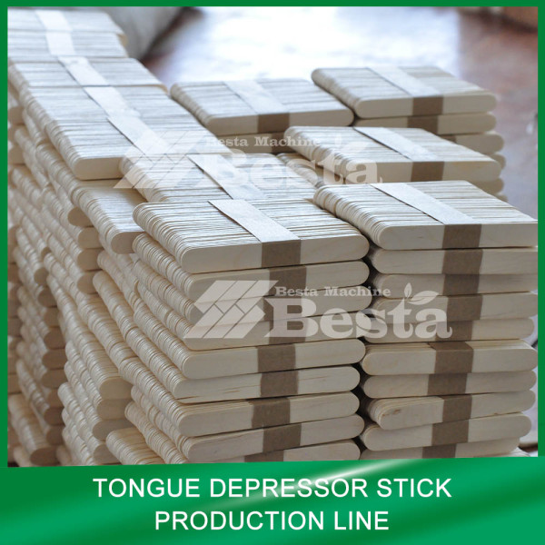 Wooden Tongue Depressor Stick Machine
