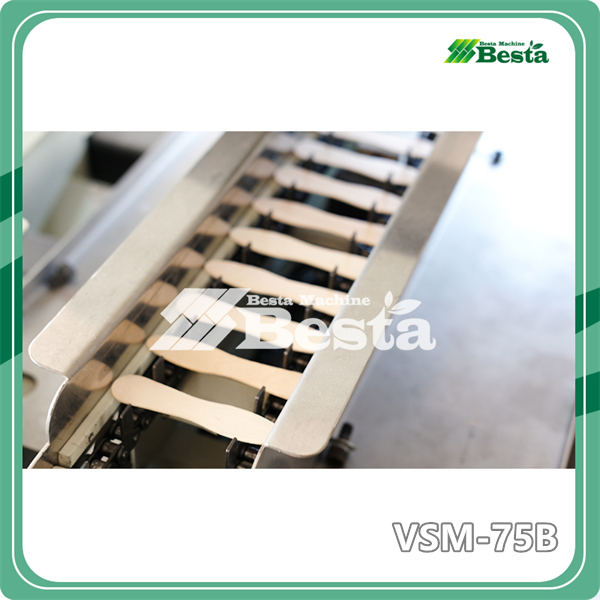 VSM-75B 75MM Wooden Ice Spoon Visually Selecting Machine